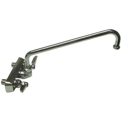 T&S Brass B-1118 Wall Mount Faucet 4" X 12" Swing Nozzle