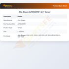 Alto-Shaam ALTSN38110 Temperature Sensor 1-3/4" 110W 100 OHM