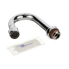 T&S Brass 131XM Gooseneck Spout Swivel 2-13/16" Spread 4-3/4" H