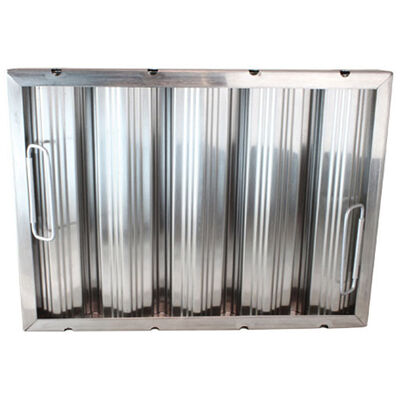 Allpoints 263902 Stainless Steel Baffle Filter  - 12 X 20