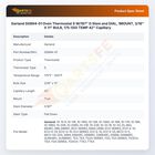 Garland G0894-01 Oven Thermostat S W/187" D Stem and DIAL, 1MOUNT, 3/16" X 11" BULB, 175-550 TEMP 42" Capillary