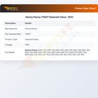 Henny Penny 73647 Open Fryer Solenoid Valve 120V
