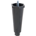Bunn 3359-0001 Leg , 1/4-20, 4"H, Plst, Black