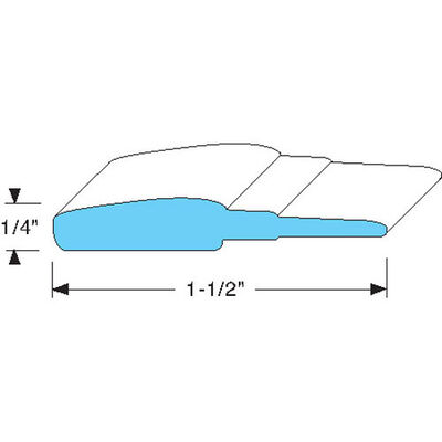 Delfield 1702190-S Silicone Gasket- Per Foot