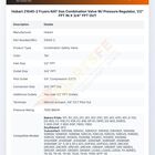 Hobart 21040-2 Gas Control 1/2" FPT
