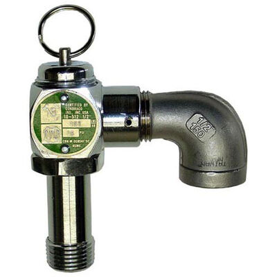 Henny Penny 59742 Electric Pressure Fryer Relief Valve 1/2" 15 PSI