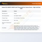 Hobart 00-346357-00001 Limit Thermostat for Vulcan Ovens - High Limit Disc Type