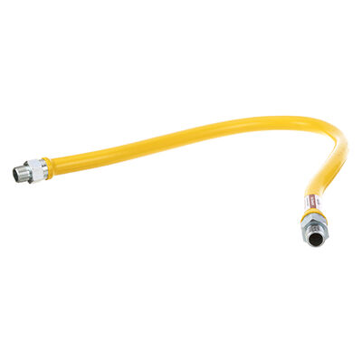Dormont 44S0157-48 Mavrik 3/4" X 48" Stainless Steel Gas Hose, PVC coating