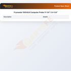 Frymaster 1061424 Fryer Computer Probe 11-1/4" X 4-1/4" 3/16" DIA 36" Leads W/1/8" Male Push Pin 35" HI-Temp Sleeve