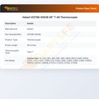 Hobart 412788-00036 36" T-46 Thermocouple