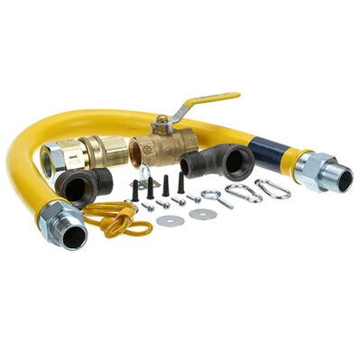 Dormont 54S0291-36 Mavrik Gas Hose Kit , 1" X 36"