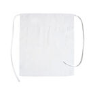Allpoints 1043WHT KNG 32 in Bistro Apron White 2 Pockets