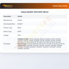 Hobart 843947 Gas Broiler Relay DPDT 120V