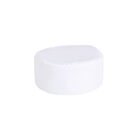 Allpoints 1168WHTE Kng Pill Box Chef Hat White
