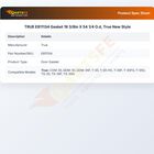 TRUE E811134 Gasket 19 3/8in X 54 1/4 O.d, True New Style