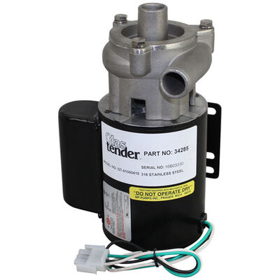 Glastender 01000415 Glasswasher Water Recirculating Pump 2.2A 115V