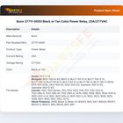 Bunn 37711-0000 Black or Tan Color Power Relay, 25A/277VAC