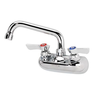 Krowne 10-406L Center Wall Mount Faucet Silver Series 4