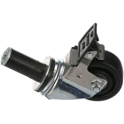 Quality Industries 900031 3-inch Caster with Brake, Stem Swivel