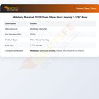 Middleby Marshall 70126 Oven Pillow Block Bearing 1-7/16" Bore