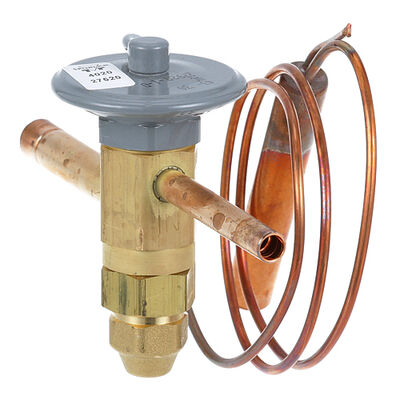 Sporlan Y1001FBV1-4C Expansion Valve 1/4" ID X 2-1/4" Inlet 3/8" ID X 2-1/8" Outlet