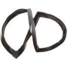 Greenheck T1018 6 Panel Black Door Seal, 19-3/4" X 15-1/2"