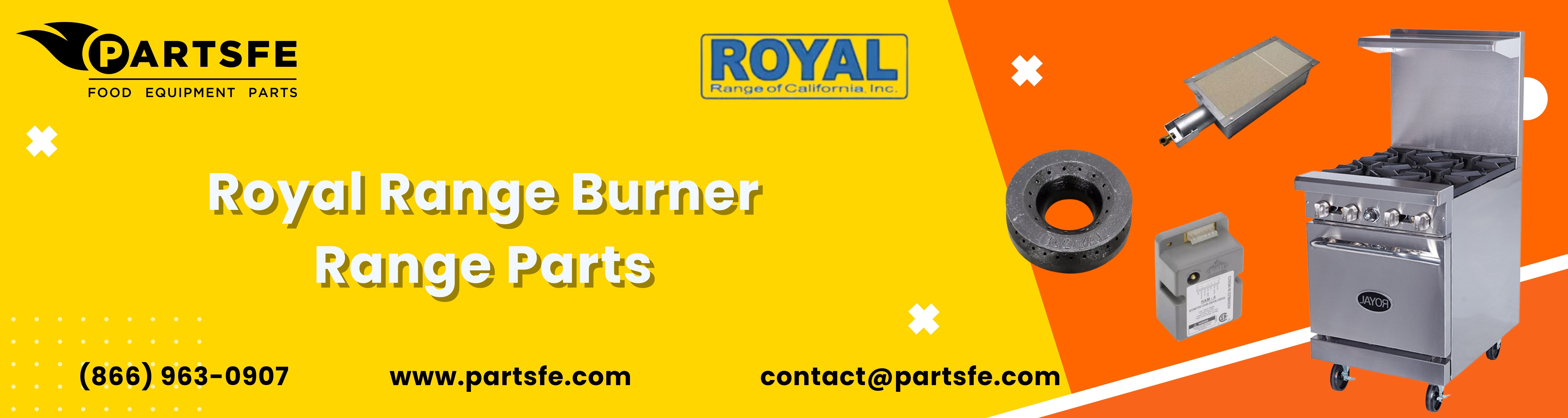Buy Royal Range Burner Range Parts at best prices PartsFe