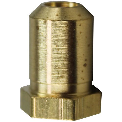 Cecilware F126A Brass Hood Orifice #57, 3/8"-27 X 1/2" High