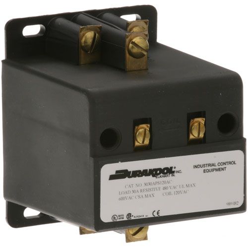 Cleveland 103905-AS 3 Poles Mercury Relay Contactor W/ Screw Terminals & 2";x 3.25" CTRS