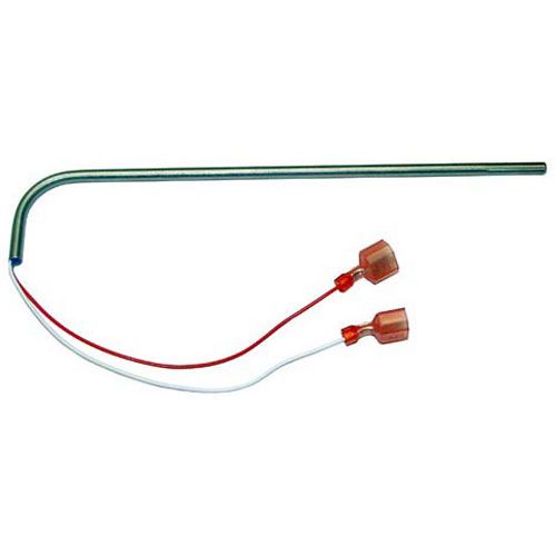 Frymaster 8064764 Temperature Probe W/  7" Leads & 1/4" M Encapsulated Terminals, 7-7/8" X 1-5/8"