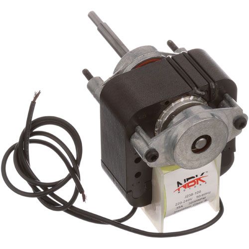 Henny Penny 80821 3/16" X 2" Shaft Blower Motor W/ 12" Leads and 1-1/16" Stack