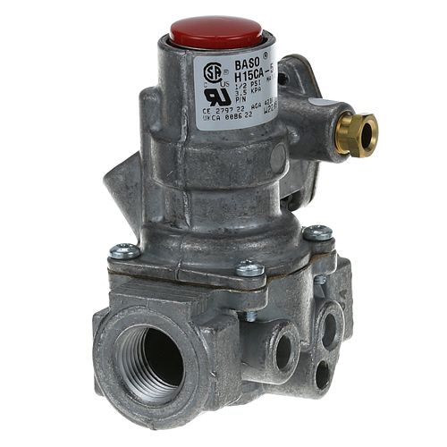 Southbend 1182594 1/4 MPT X 7/16 CC Burner Gas Valve W/ .240"  Stem, Hood Orifice