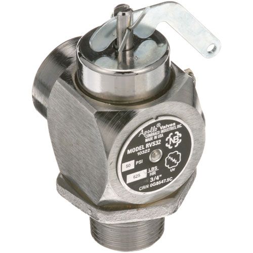 Southbend 3-SRV9/1 1/2" NPT Cast Body Vacuum Breaker W/ Chrome Metal Cap