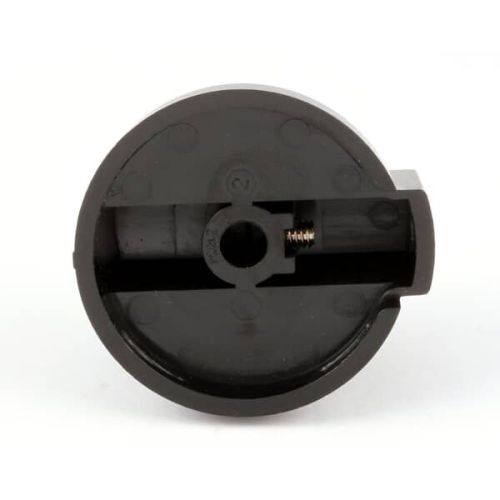 Star Mfg 2R-Z1854 Black Pointer Knob 1-7/8" DIA, Mount .25" Round