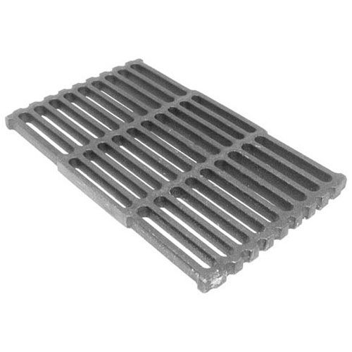 Star Mfg Z3077 Grill Cast Iron Bottom Grate 17-1/16" X 10-1/2", 4 Cross Bars, 11 Ribs