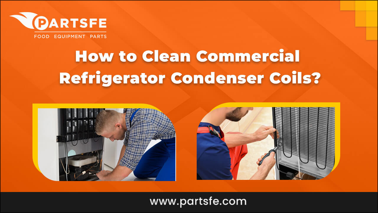 How to clean commercial refrigerator condenser coils_PartsFe