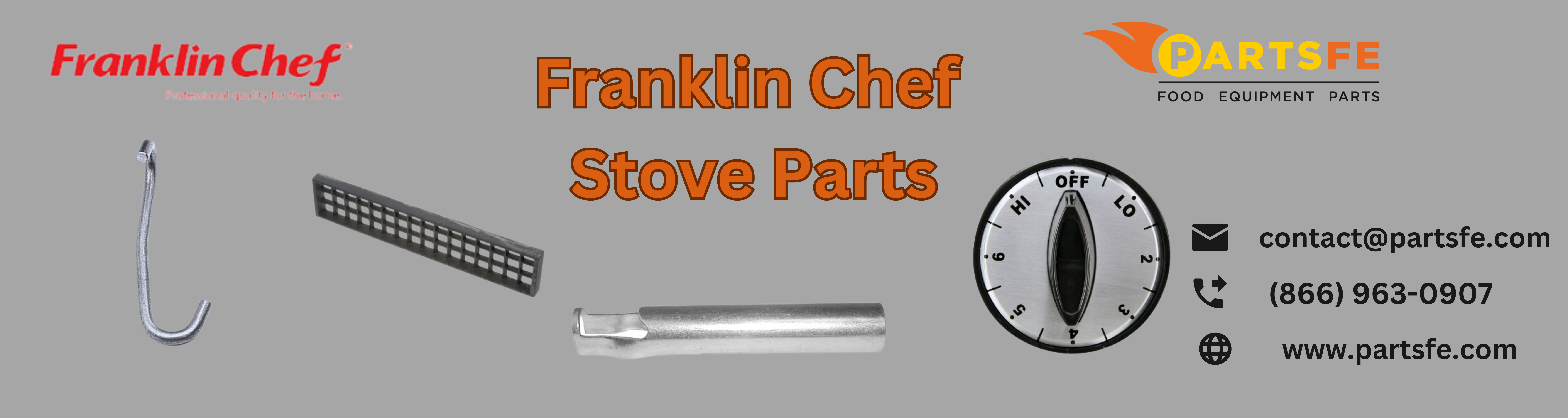 Franklin Chef stove parts Franklin chef range parts PartsFe