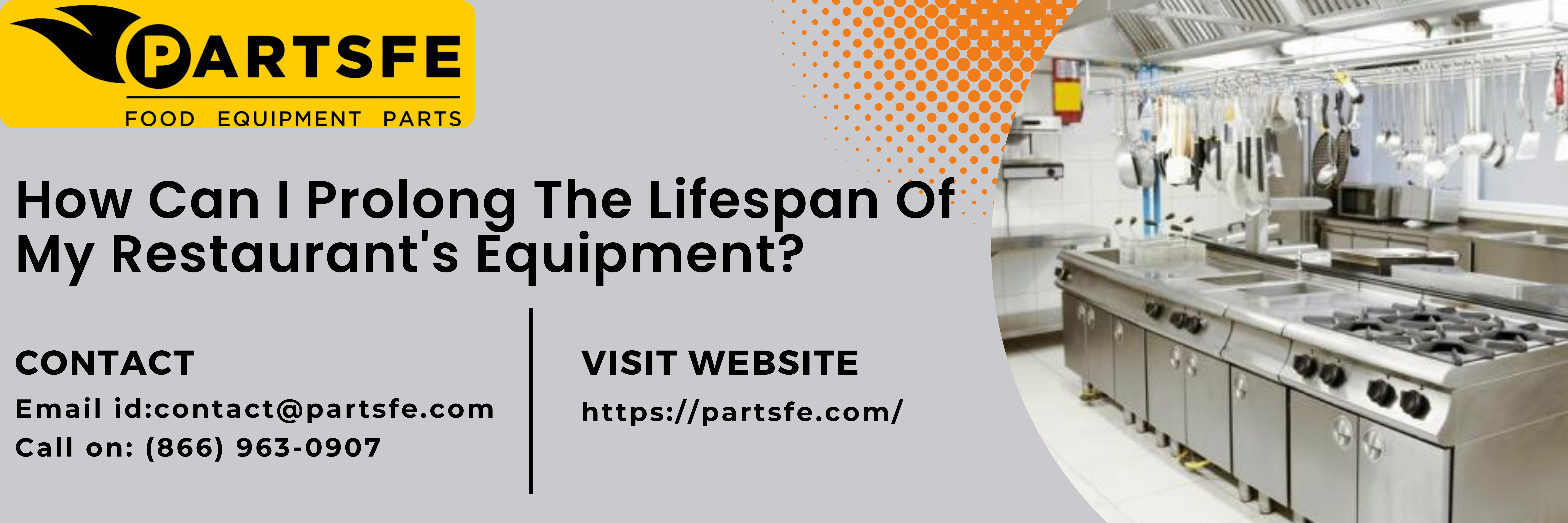 How increase the lifespan of cooking equipment 