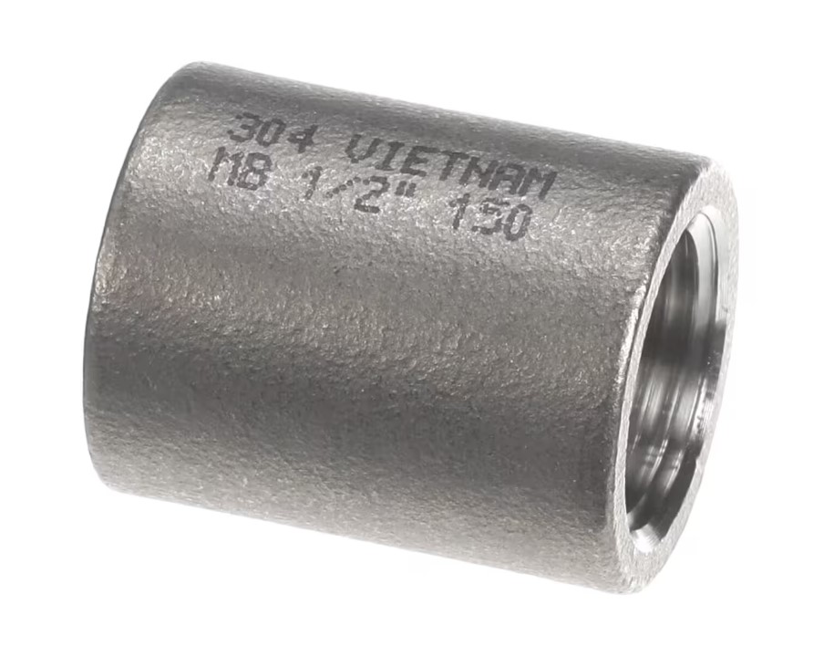 Henny Penny FP01-066 Open Fryer Coupling 1/2" NPT Stainless Steel