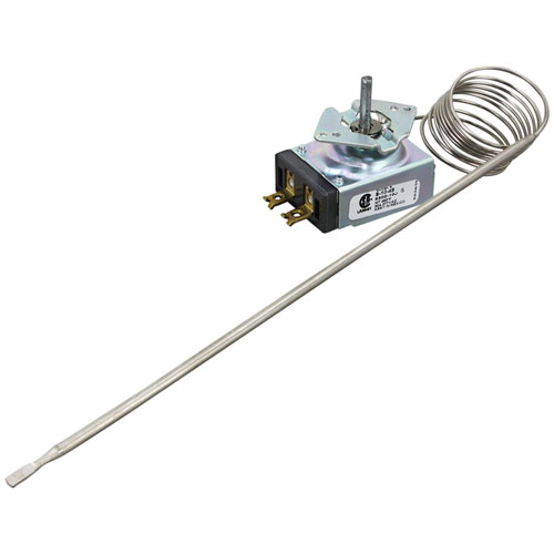 Hussmann 225013015 Thermostat W/ 3/16" X 11-7/8" Nickel Bulb, S-Type