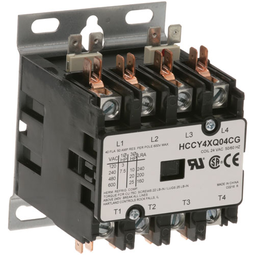 Groen GR119811 Contactor 4-Pole 40/50A 24V