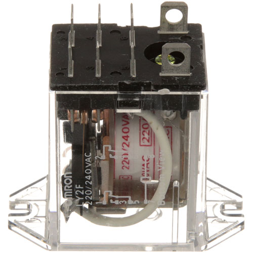 Lincoln 369422 Oven Relay W/8 Pins 10/12A 220/240V 3/16" Male Terminals 1-11/16" MT CTRS