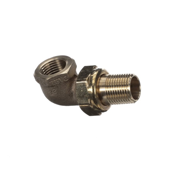 Crown Steam 9697-1 Brass Union Elbow 90&deg; 1/2" Pipe