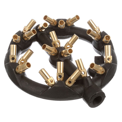 Imperial 1272 Range Jet Burner Natural Gas W/23 Tip 9" DIA Cast Iron