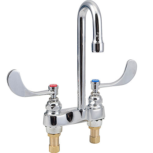 T&S Brass 0892 Deck Mount Faucet 4" W/3" Spout