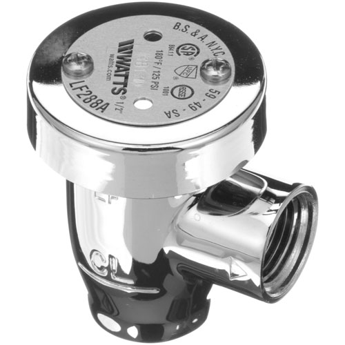 Hobart 349613-3 Vacuum Breaker 1/2" NPT 125 PSI 180&deg;F