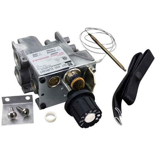 Garland 4525399 Grill SIT Thermostat Assembly W/ Control, Bracket, Screws, and Sleeving