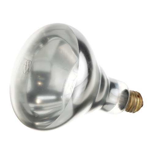Hatco 02-30-100-00 Clear Heat Lamp PTFE Coated, 230V/250W