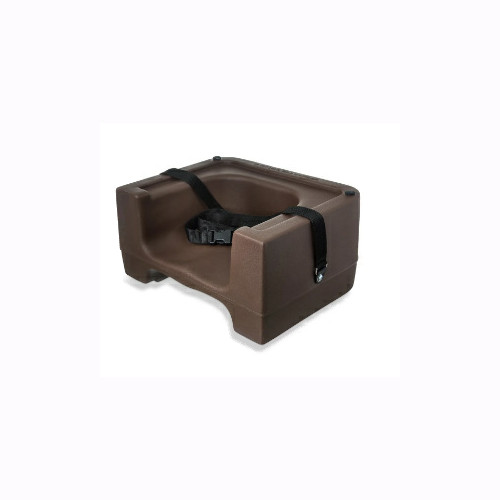Carlisle Foodservice 711001 Dual Height Booster Seat, Brown