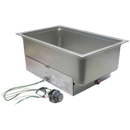Wells SS206D120 12" X 20" Hot Food Well W/ Infinite Control & 1/2" NPT Drain